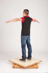 Whole Body T poses Asian Casual Slim Studio photo references